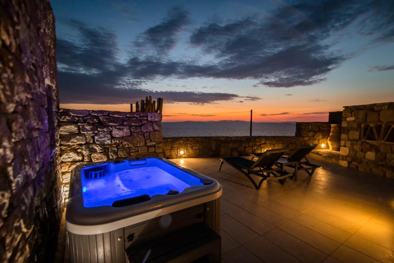 Houlakia Gorgeous Studio In Cycladic Architecture Overlooking The Aegean公寓 外观 照片