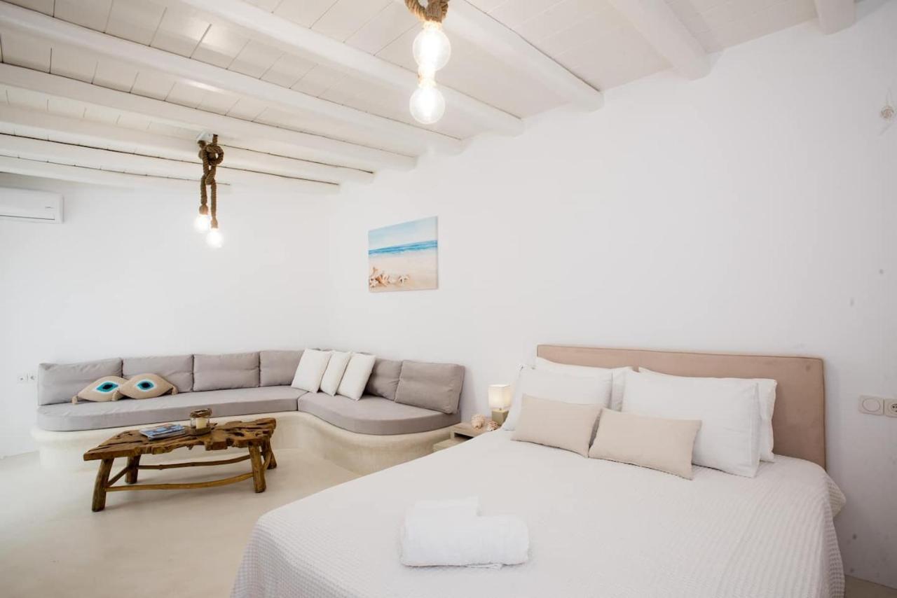 Houlakia Gorgeous Studio In Cycladic Architecture Overlooking The Aegean公寓 外观 照片