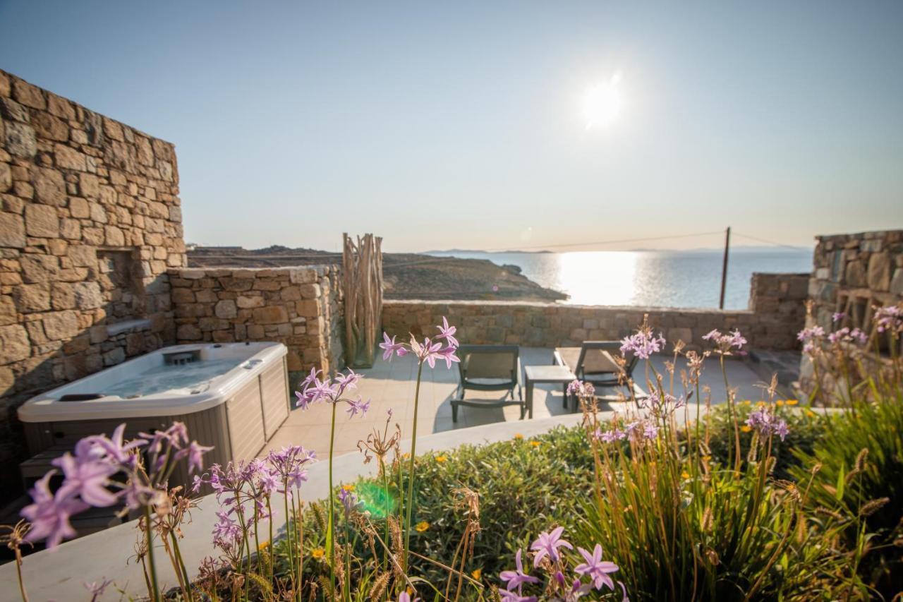 Houlakia Gorgeous Studio In Cycladic Architecture Overlooking The Aegean公寓 外观 照片